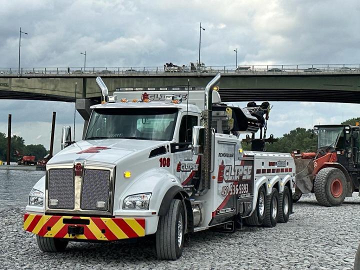 Remorquage véhicules lourds, Rive-Nord