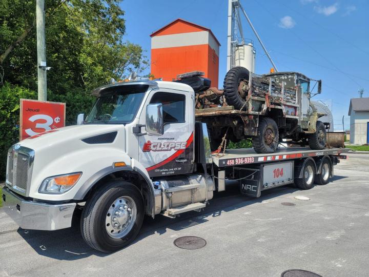 Remorquage véhicules lourds Laval